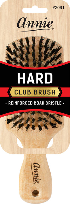 Hard Club Boar & Nylon Bristle Brush #2061