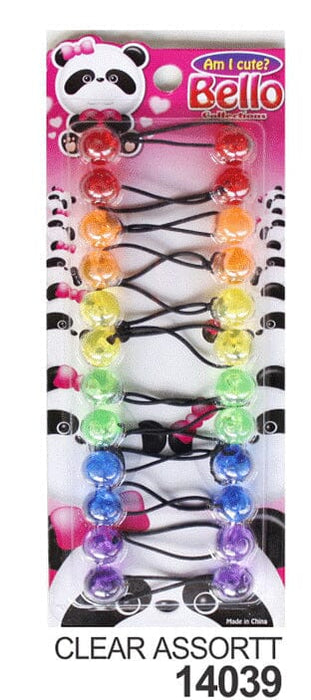 10 Ball / 16mm Ball Ponytail Holders