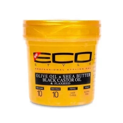 Eco Styling Gel Olive Oil, Shea Butter, Black Castor Oil Gel